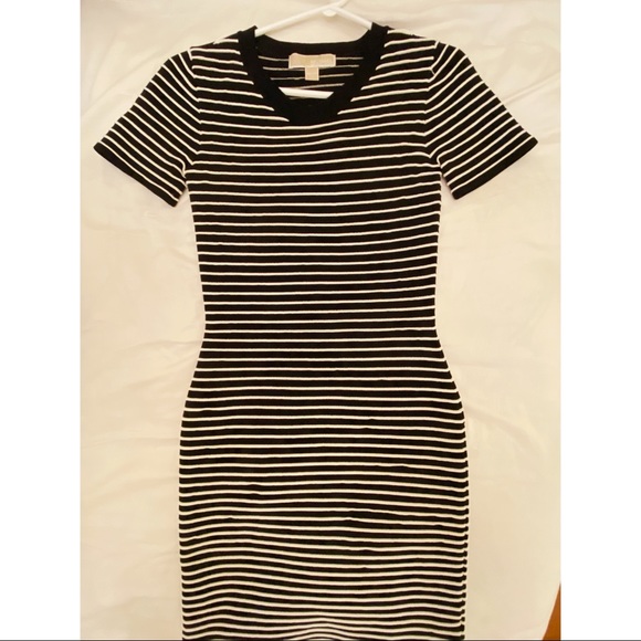 Michael Kors - XS tight fitted black & white dress. - Picture 1 of 1